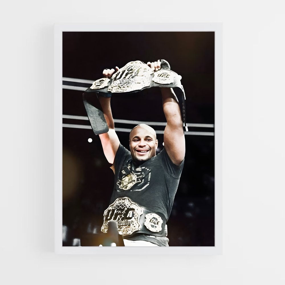 Poster Daniel cormier déclaration – affiche MMA (vue 3)